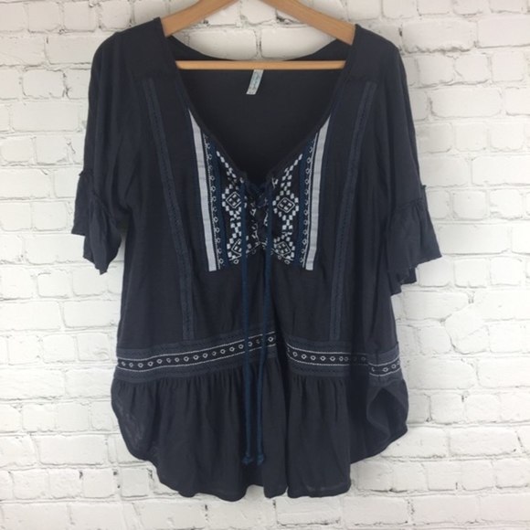 Free People Tops - Free People Peasant Boho top